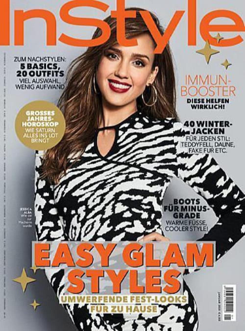 InStyle Magazin Deutschland 2021-01 Jessica Alba
