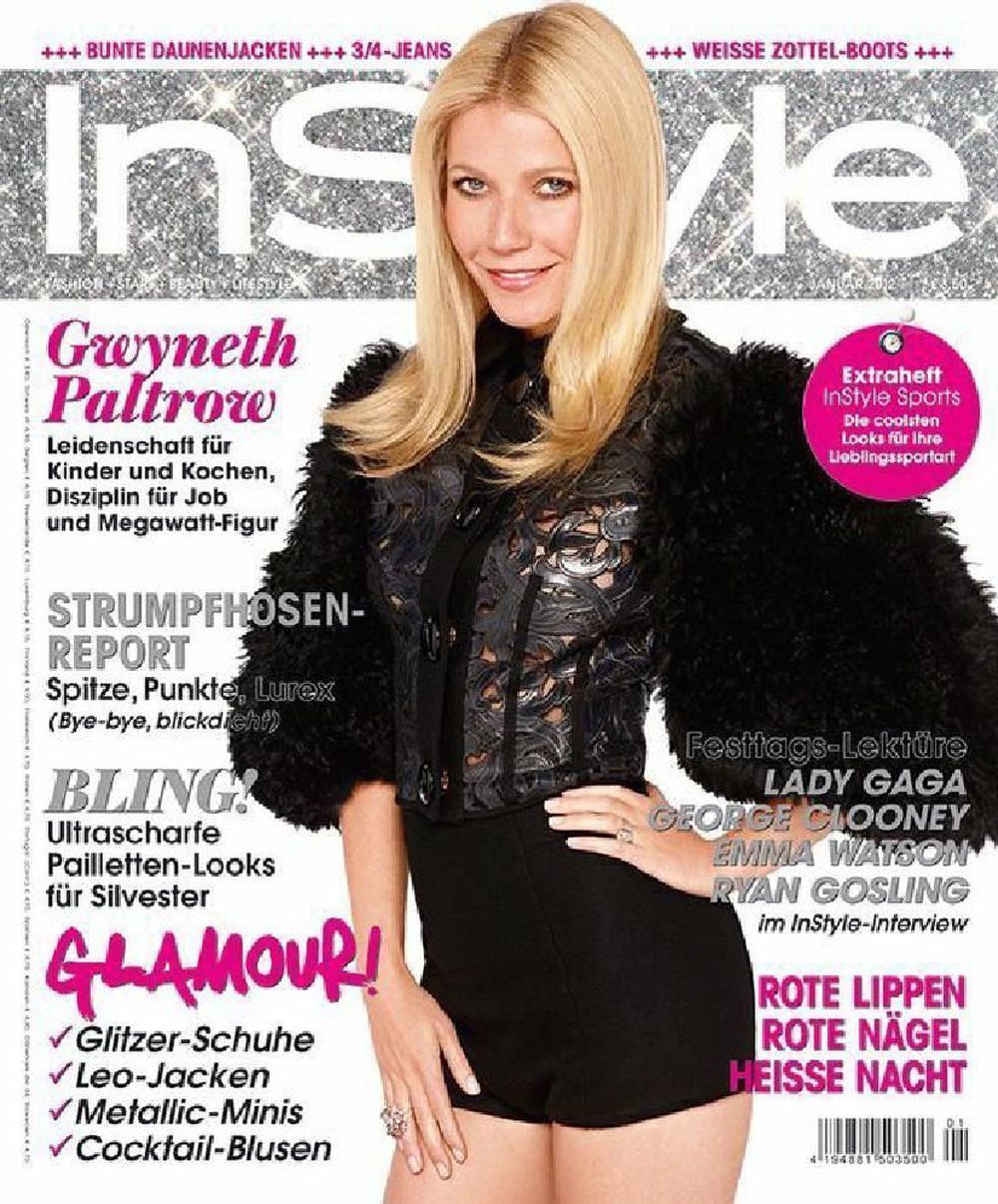 InStyle Magazin Deutschland 2012-01 Gwyneth Paltrow