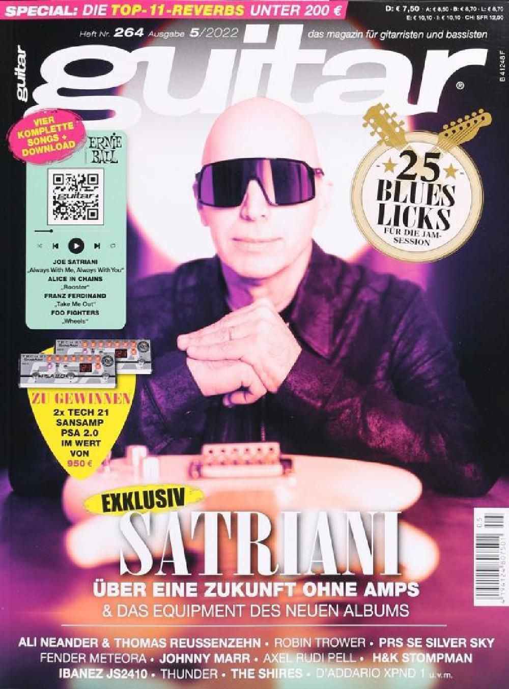 Guitar Magazin Deutschland 2022-05 Satriani