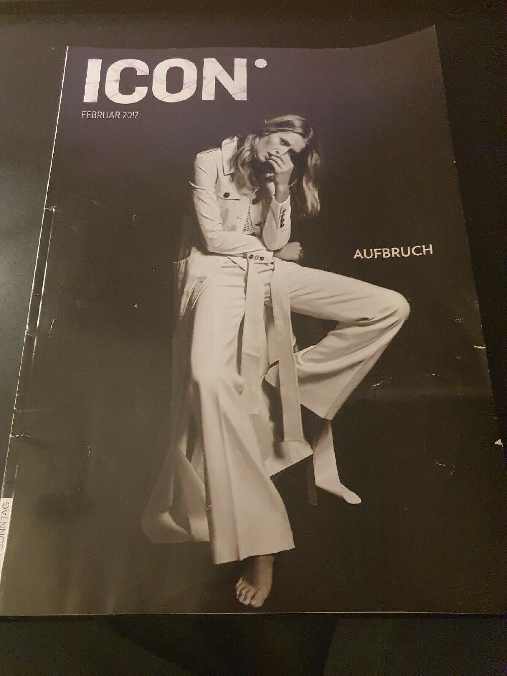 Icon Magazin Deutschland 2017-02 Toni Garrn