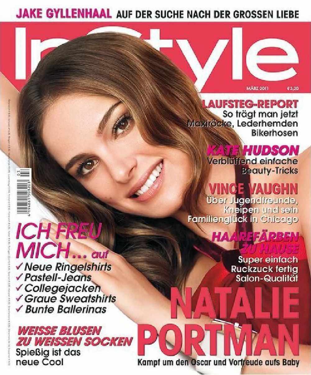 InStyle Tijdschrift Duitsland 2011-03 Natalie Portman