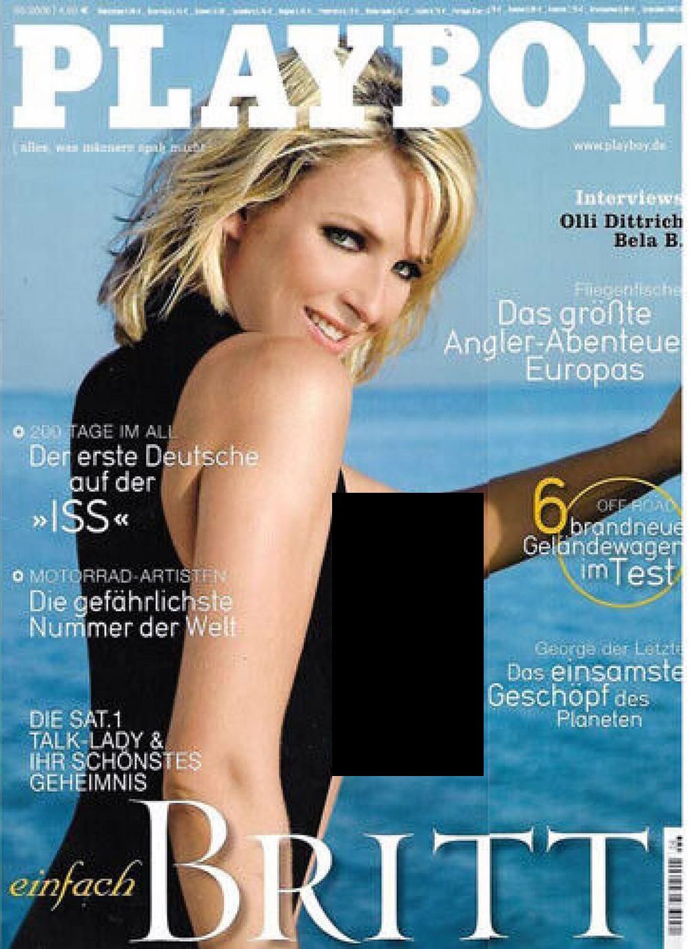 Playboy Magazin Deutschland 2006-06 Britt Reinecke