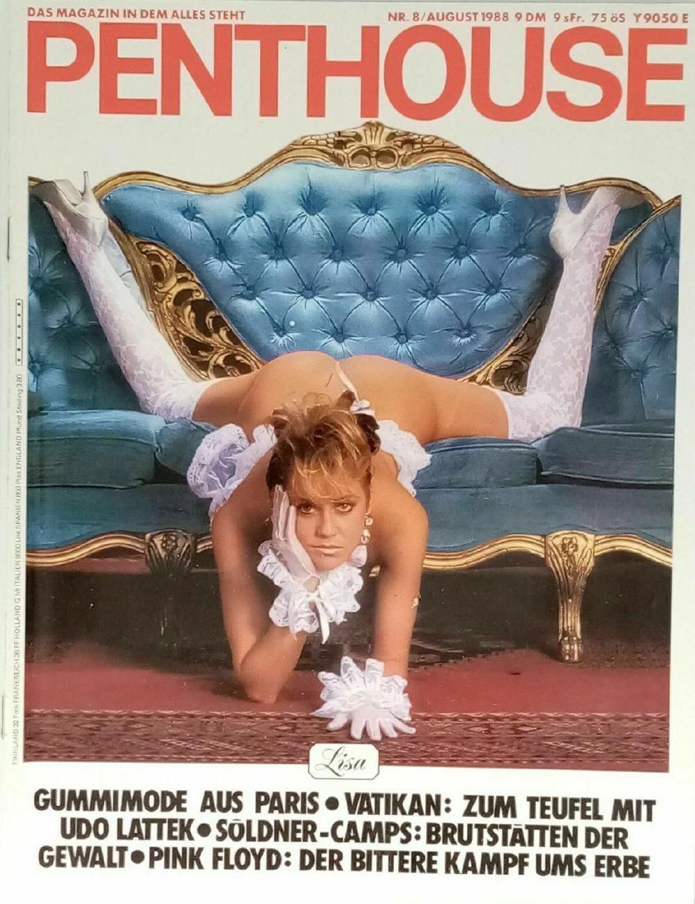 Penthouse Magazin Deutschland 1988-08 Lenee Peake Lisa Renee