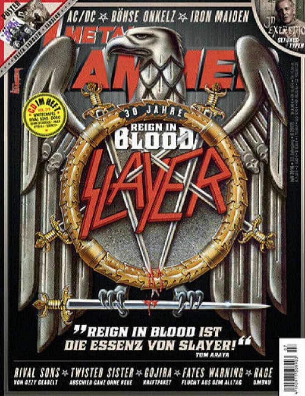 Metal Hammer Magazin Deutschland 2016-07 Slayer