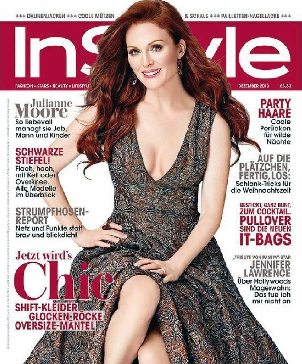 InStyle Magazin Deutschland 2013-12 Julianne Moore
