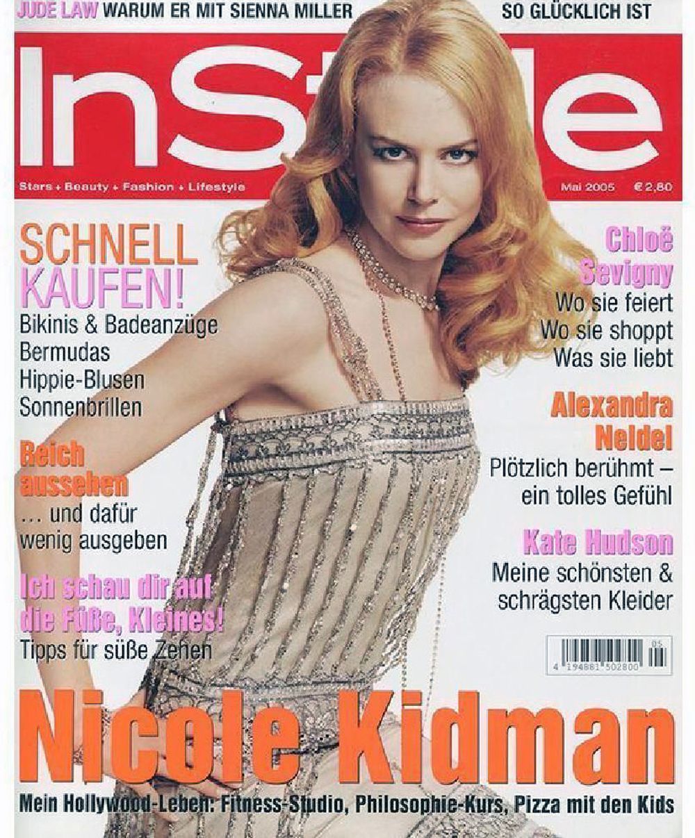 InStyle Magasin Tyskland 2005-05 Nicole Kidman Originaludgave