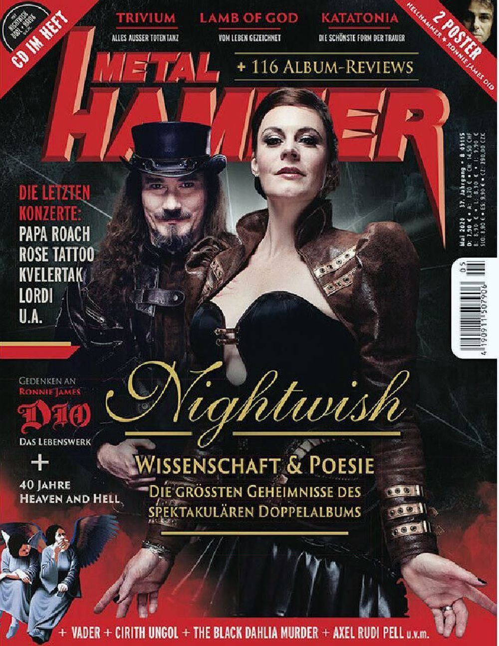 Metal Hammer Magazin Deutschland 2020-05 Ronnie James Dio Nightwish