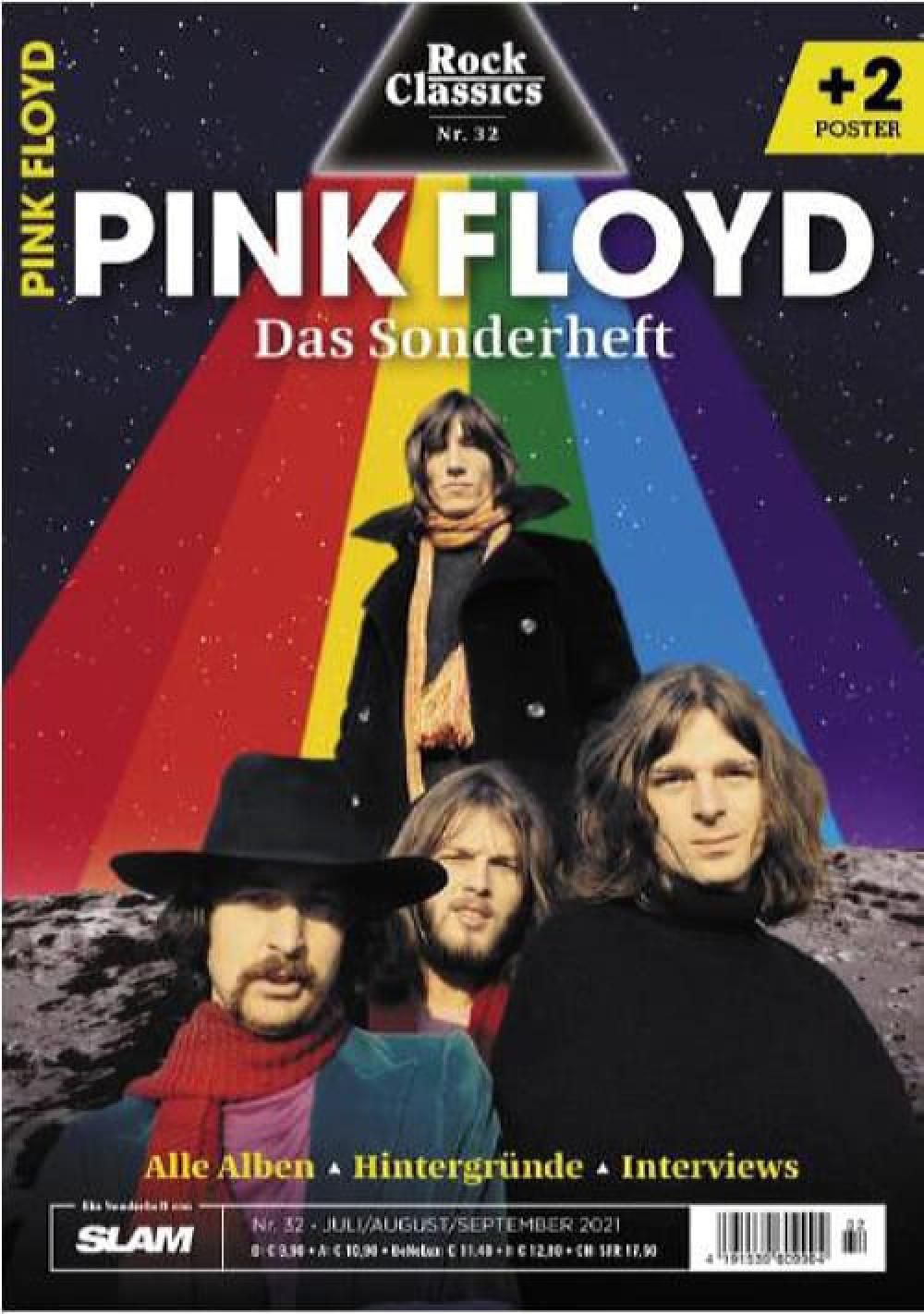 Rock Classics Magazine Germany 2021 #32 Pink Floyd Original Print Issue