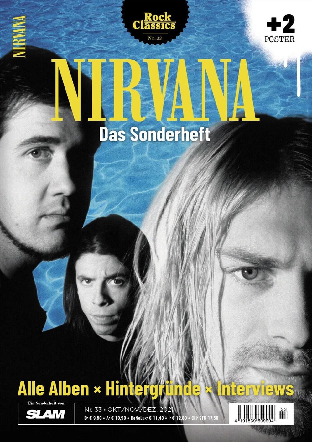 Rock Classics Revista Alemania 2021 #33 Nirvana Kurt Cobain