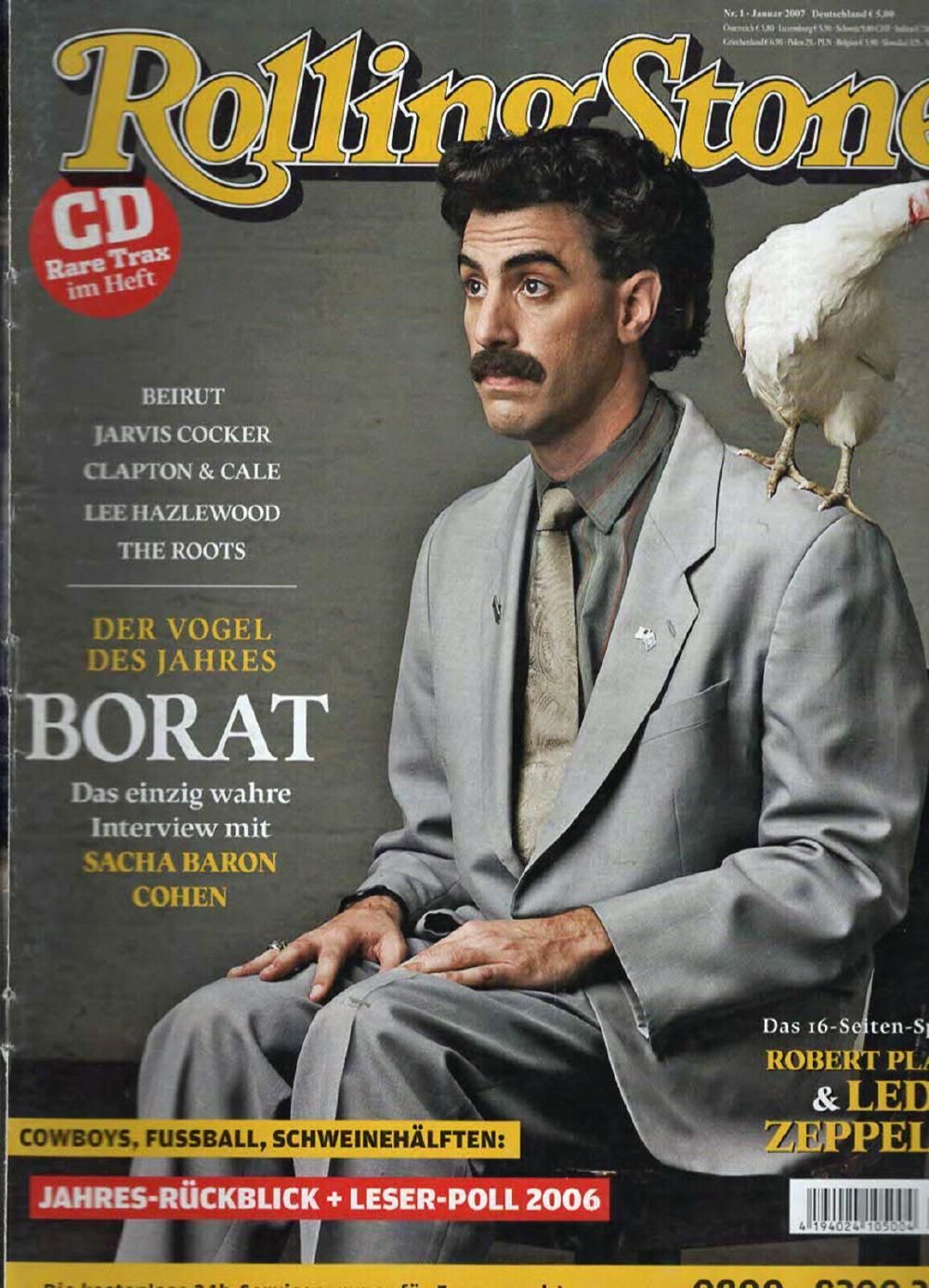 Rolling Stone Magazin Deutschland 2007-01 Sacha Baron Cohen
