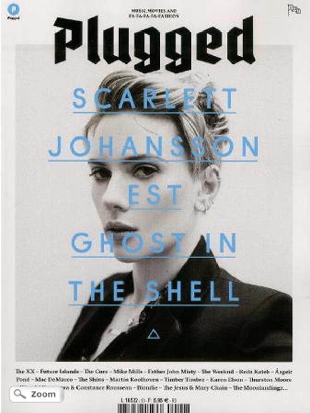 Plugged Magazin Frankreich 2017 #20 Scarlett Johansson The Cure Mike Mills