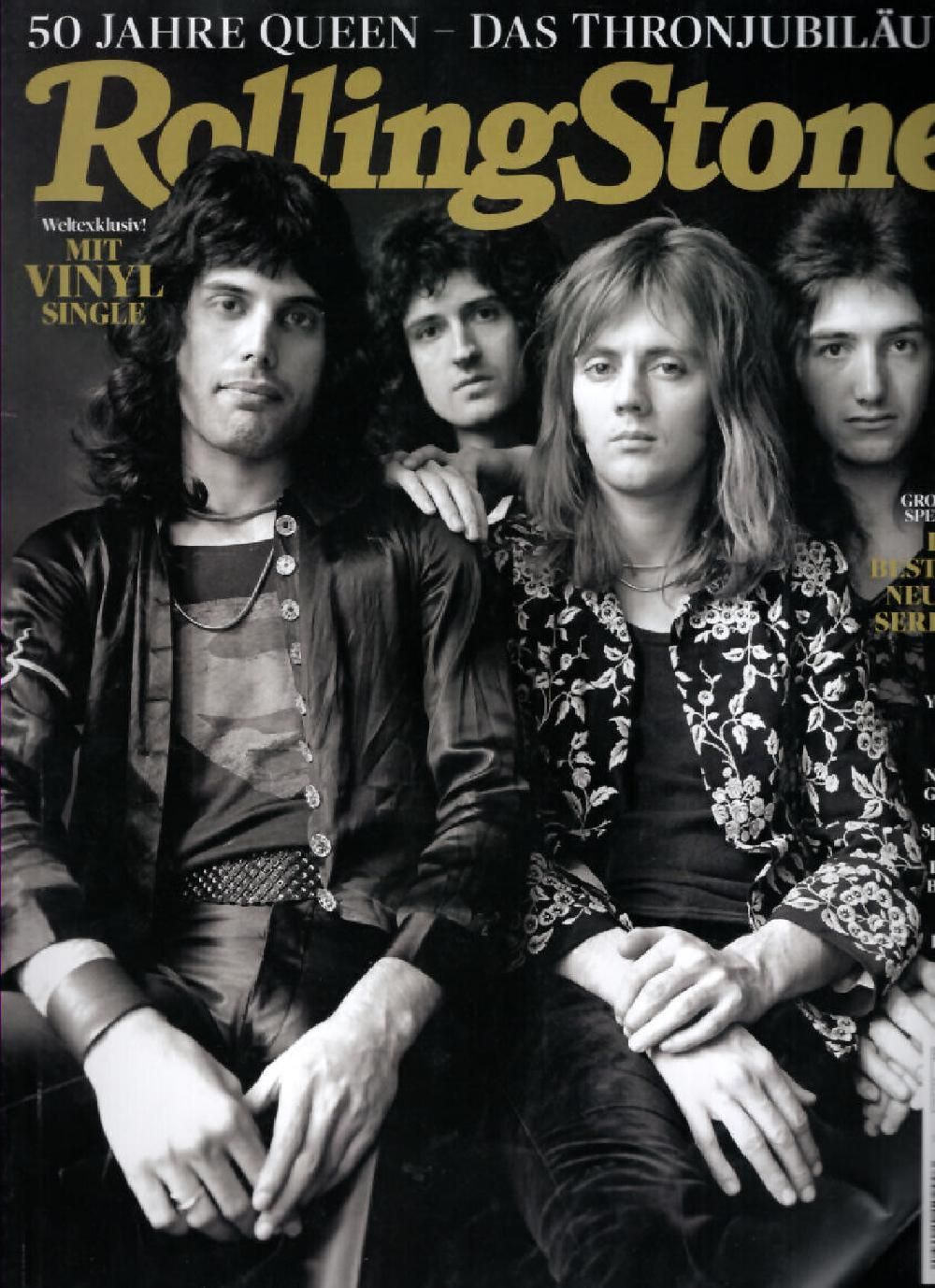 Rolling Stone Magazine Germany 2021-12 Queen Neil Young Sting Nubya Garcia Original Print Issue