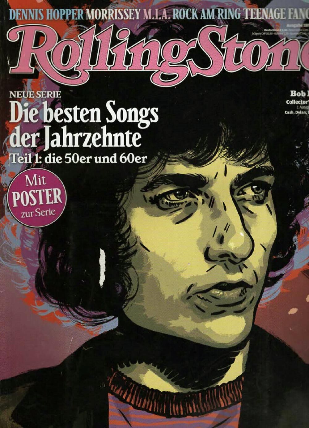 Rolling Stone Magazine Germany 2010-07 – Bob Dylan Edition – Original Print Issue