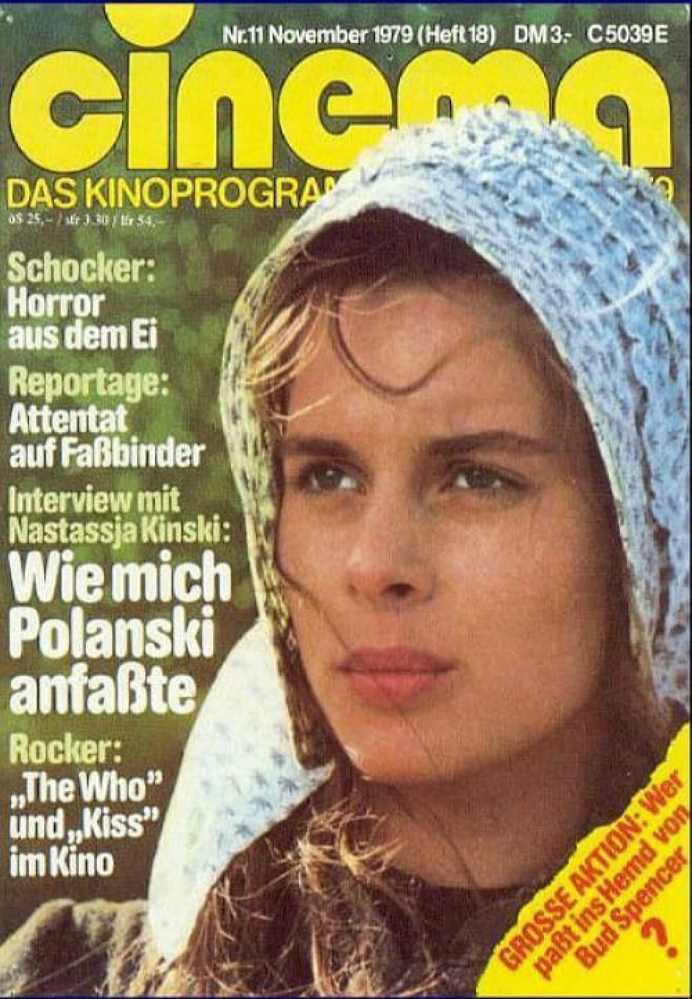Cinema Magazin Deutschland 1979-11 Nastassja Kinski Polanski