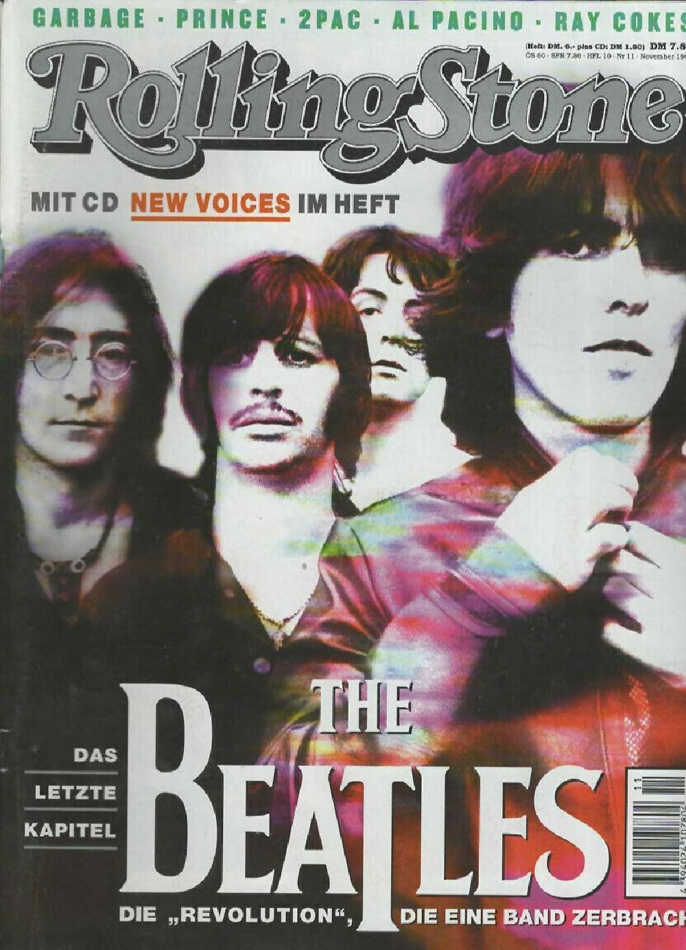 Rolling Stone Magazin Deutschland 1996-11 The Beatles
