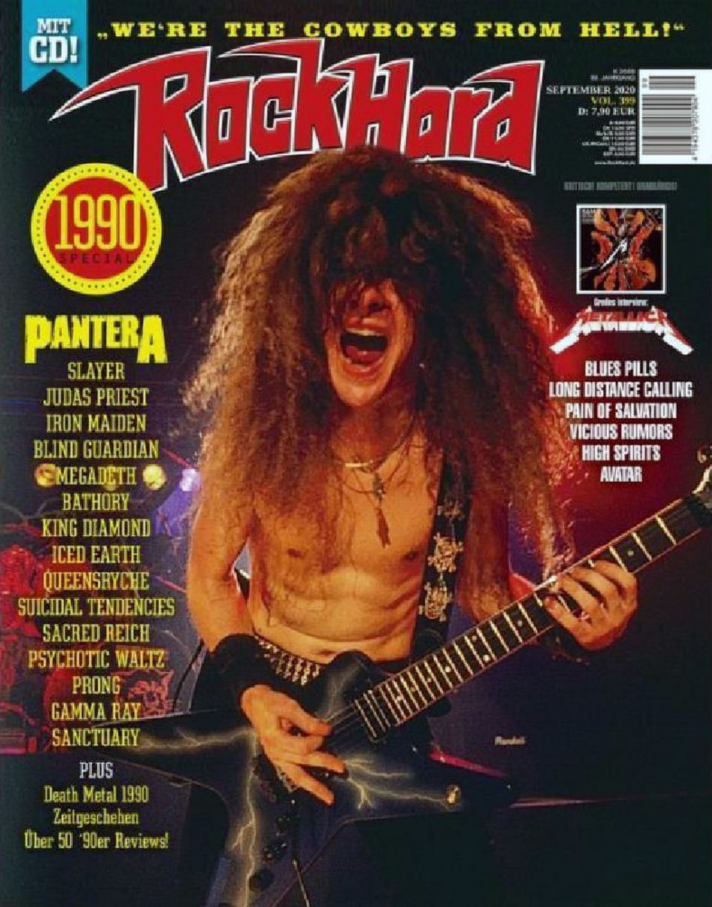 Rock Hard Magazin Deutschland 2020 #399 Pantera