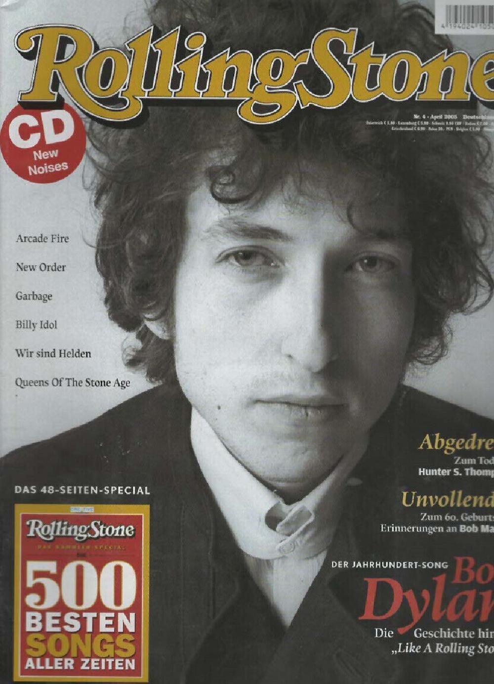 Rolling Stone Magazin Deutschland 2005-04 Bob Dylan