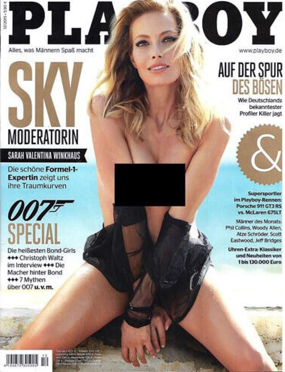Playboy Magazin Deutschland 2015-12 Sarah Valentina