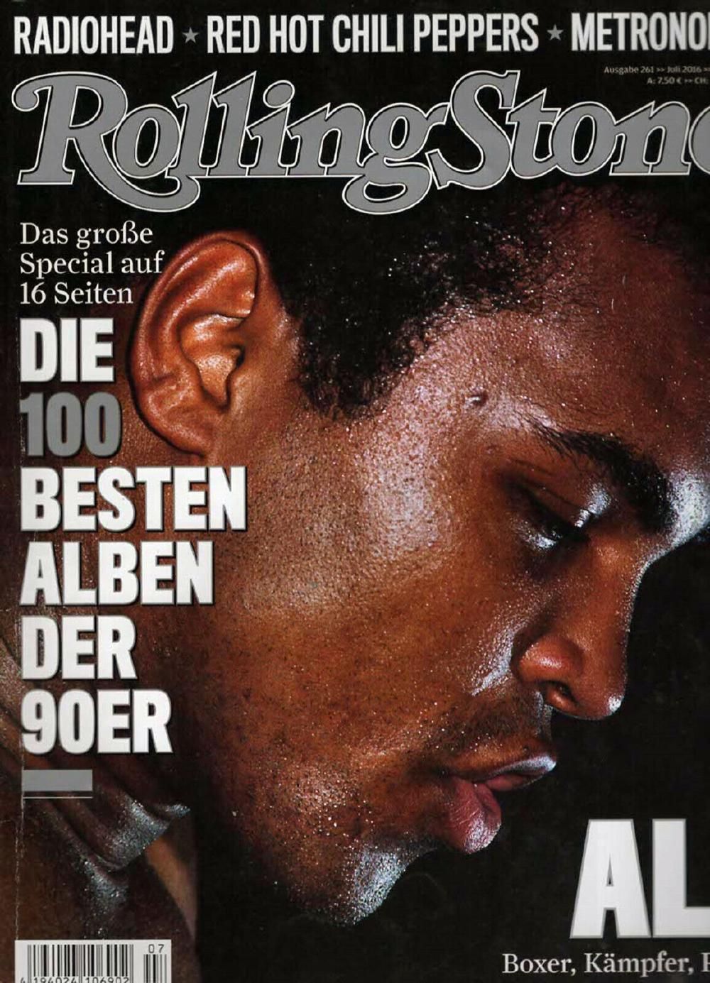 Rolling Stone Magazin Deutschland 2016 #261 Muhammad Ali Radiohead