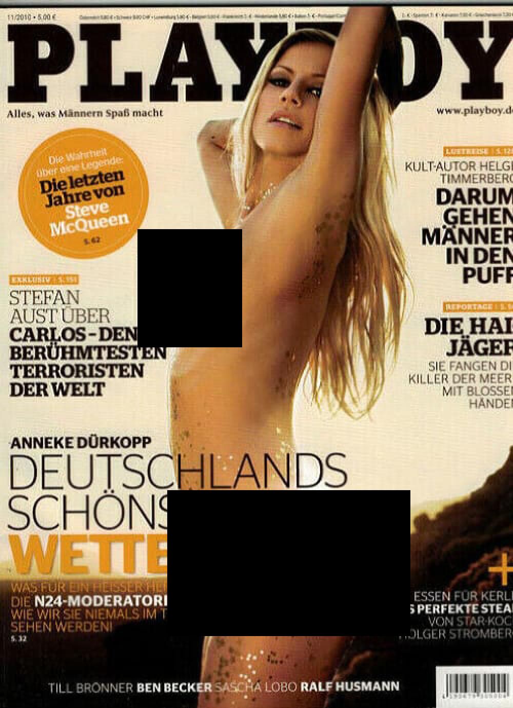 Playboy Magazin Deutschland 2010-11 Anneke Dürkopp