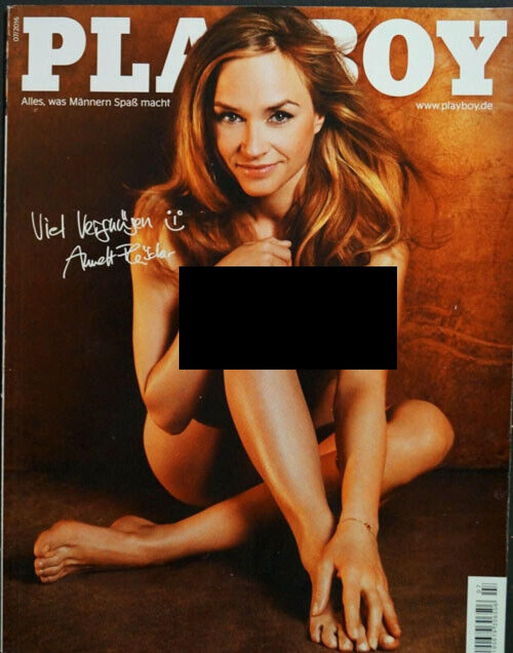 Playboy Magasin Tyskland 2016-07 – Annett Fleischer Edition – Originalutgåva