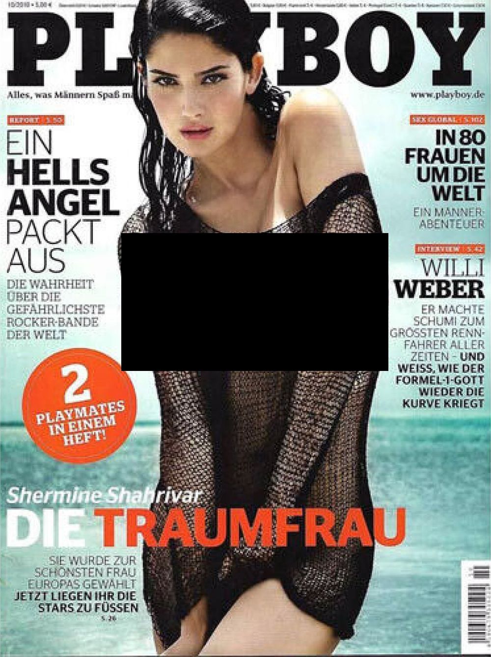 Playboy Magazin Deutschland 2010-10 Shermine Shahrivar