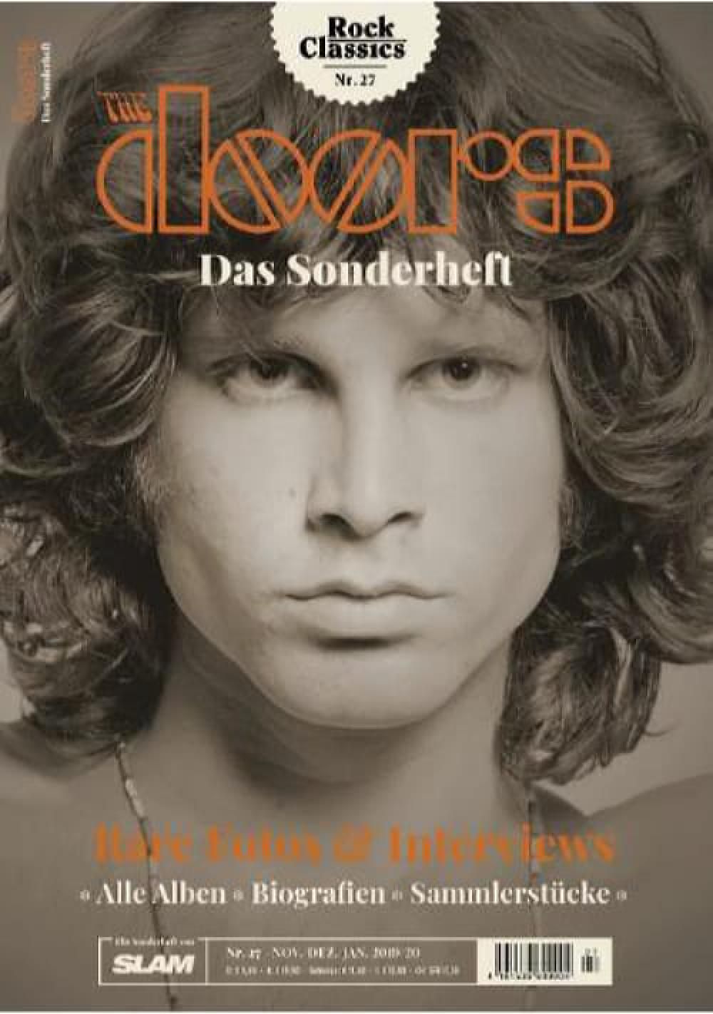Rock Classics Lehti Saksa 2020 #27 The Doors Alkuperäinen painos