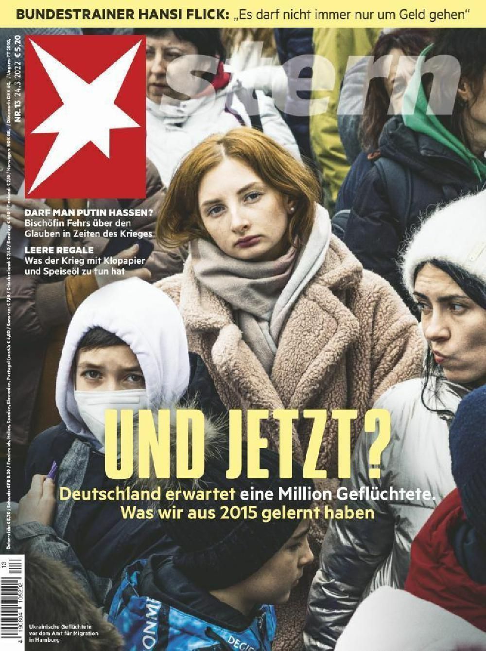 Stern Magazin Deutschland 2022-13 Ukraine Refugees