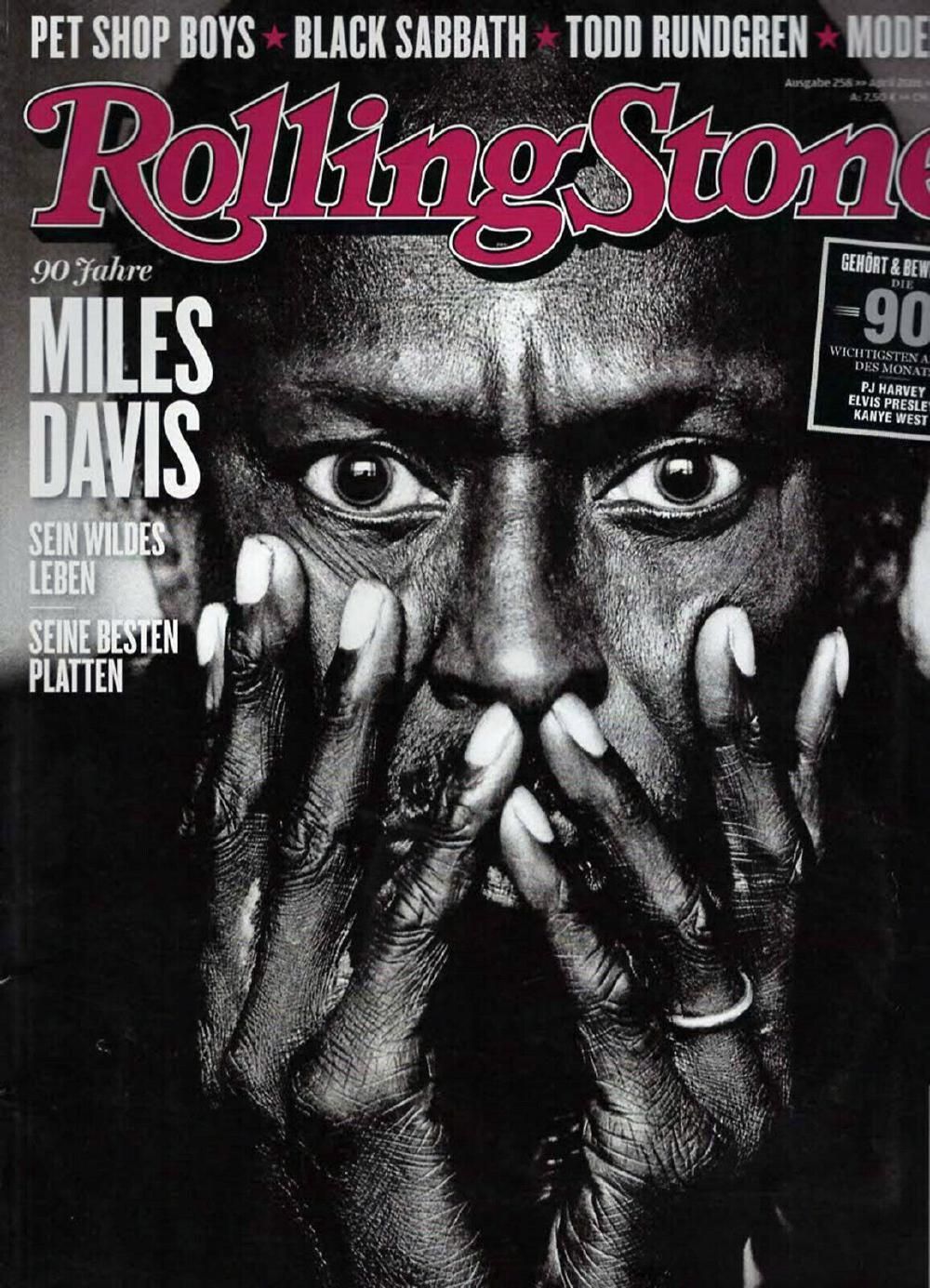 Rolling Stone Magazin Deutschland 2016-04 Miles Davis Pet Shop Boys Black Sabbath