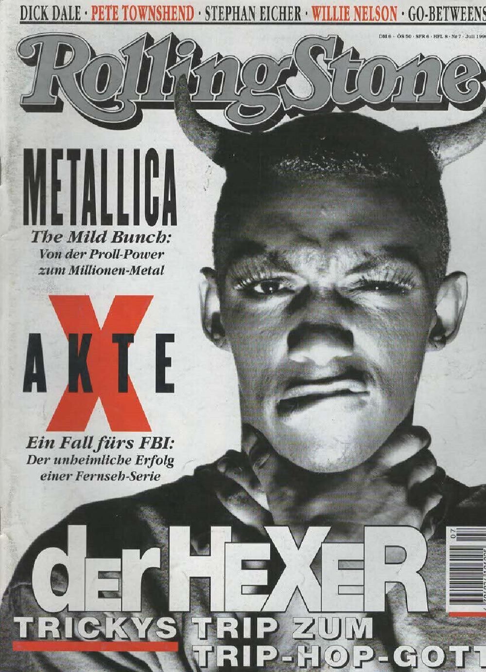 Rolling Stone Magazin Deutschland 1996-07 Tricky Adrian Thaws Metallica
