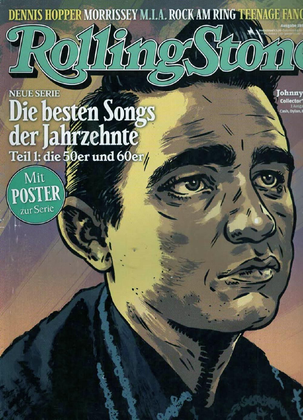 Rolling Stone Magazin Deutschland 2010-07 Johnny Cash Edition #189