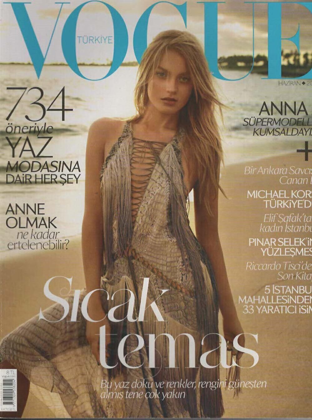Vogue Magazin Türkei 2011-06 Anna Jagodzińska