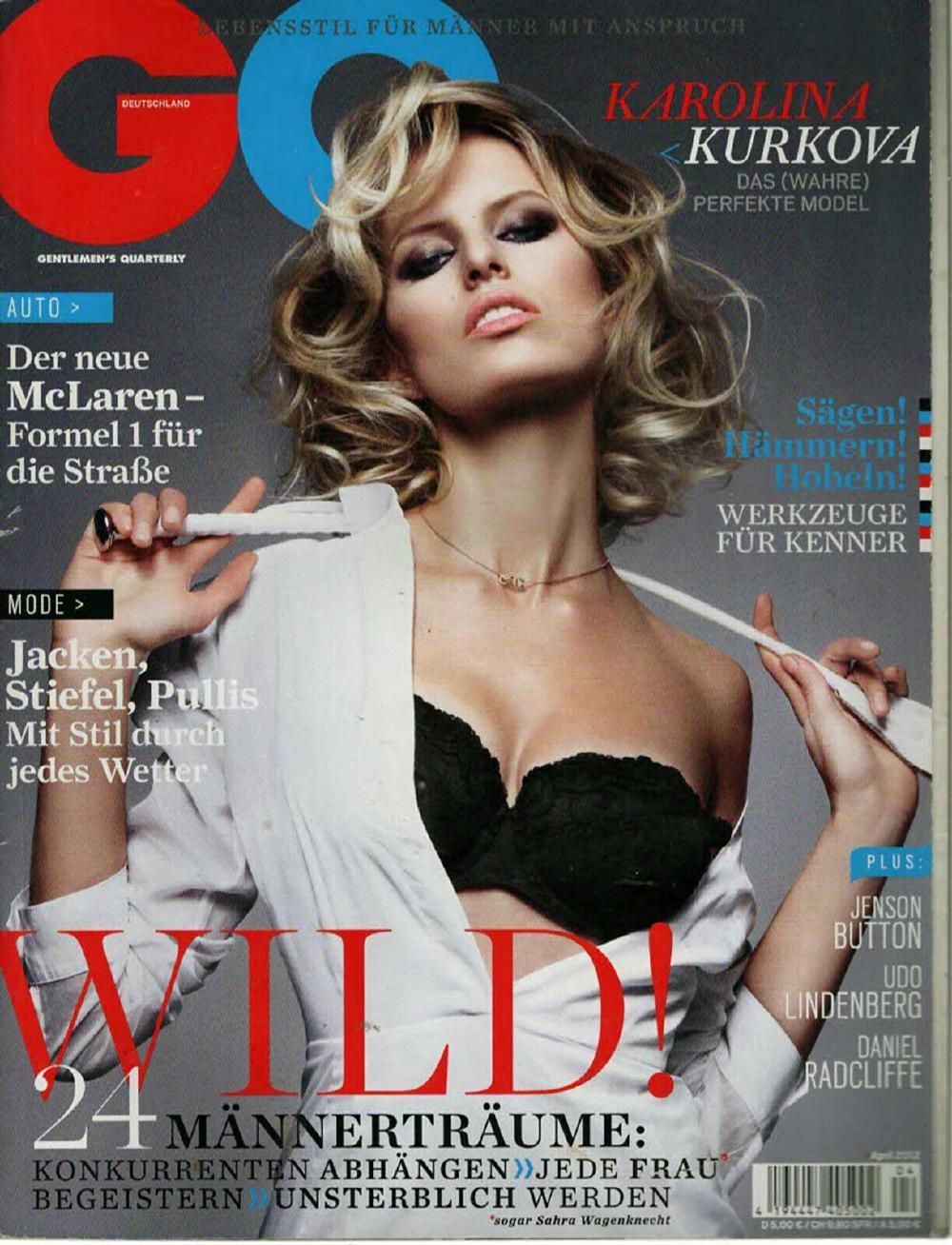 GQ Magazin Deutschland 2012-04 Karolina Kurkova