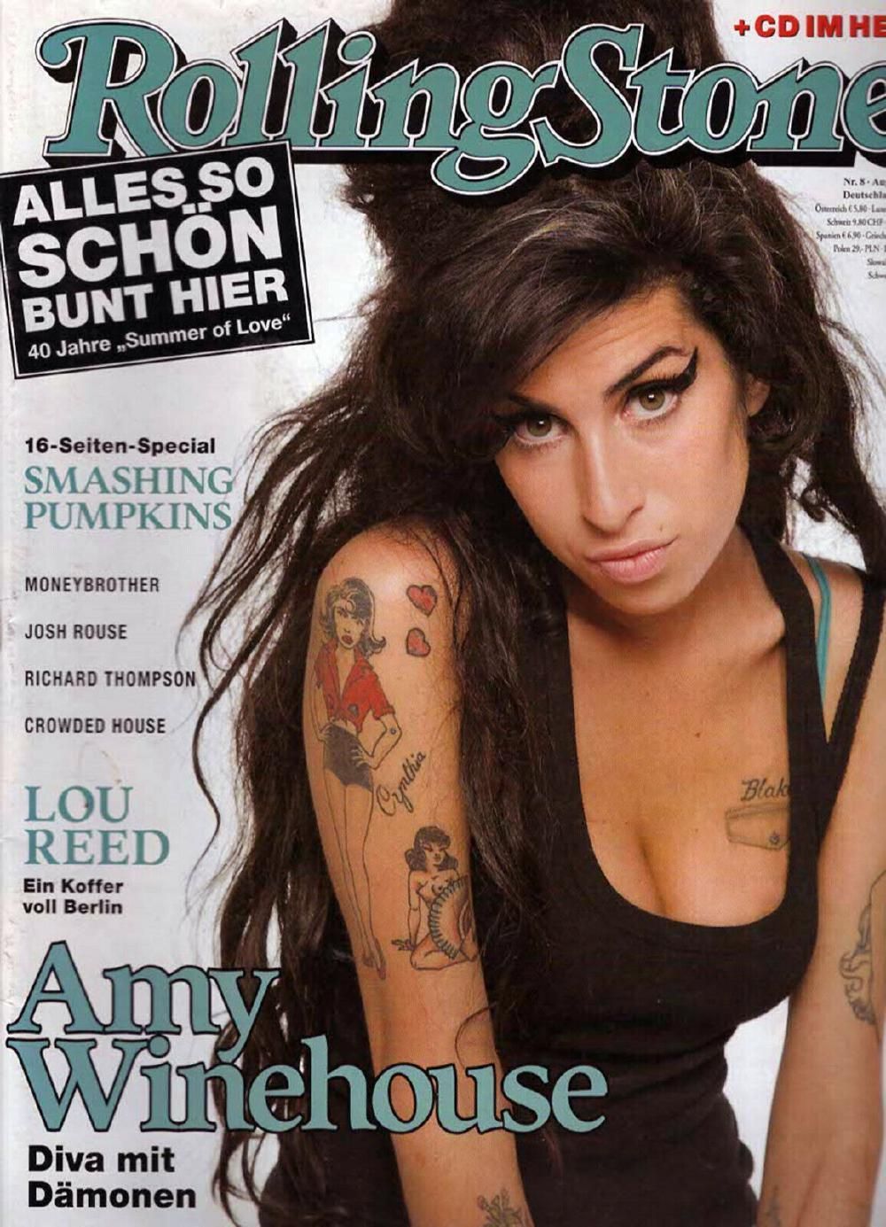 Rolling Stone Magazin Deutschland 2007-08 Amy Winehouse