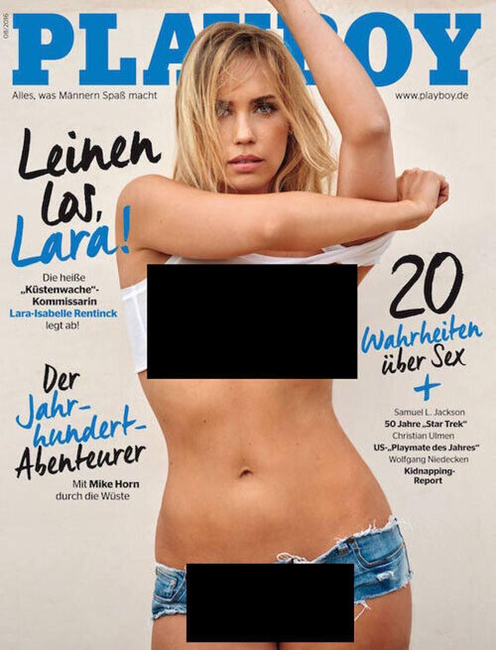 Playboy Magazin Deutschland 2016-08 Lara-Isabelle Rentinck