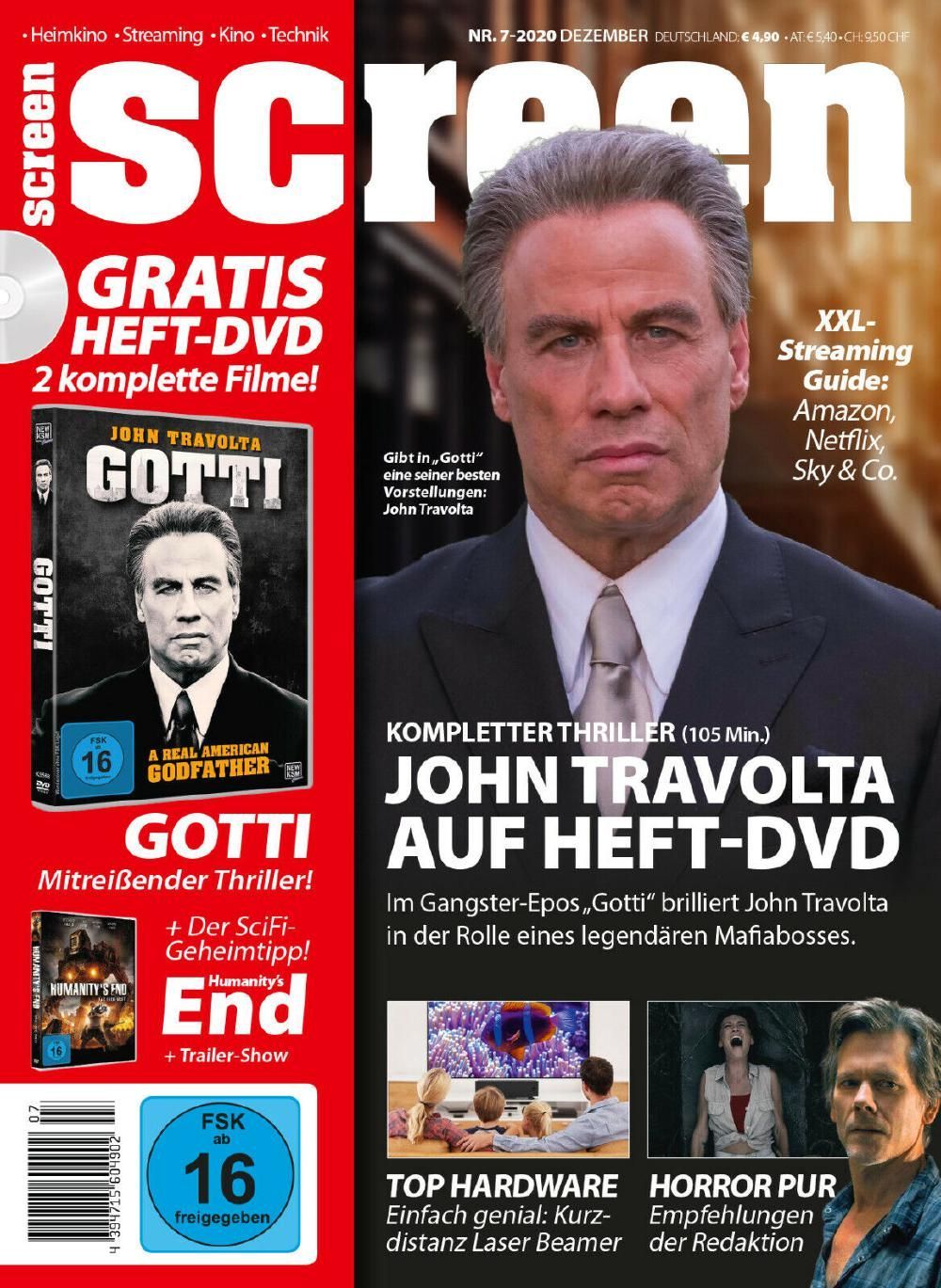 Screen Rivista Germania 2020-07 John Travolta Edizione originale