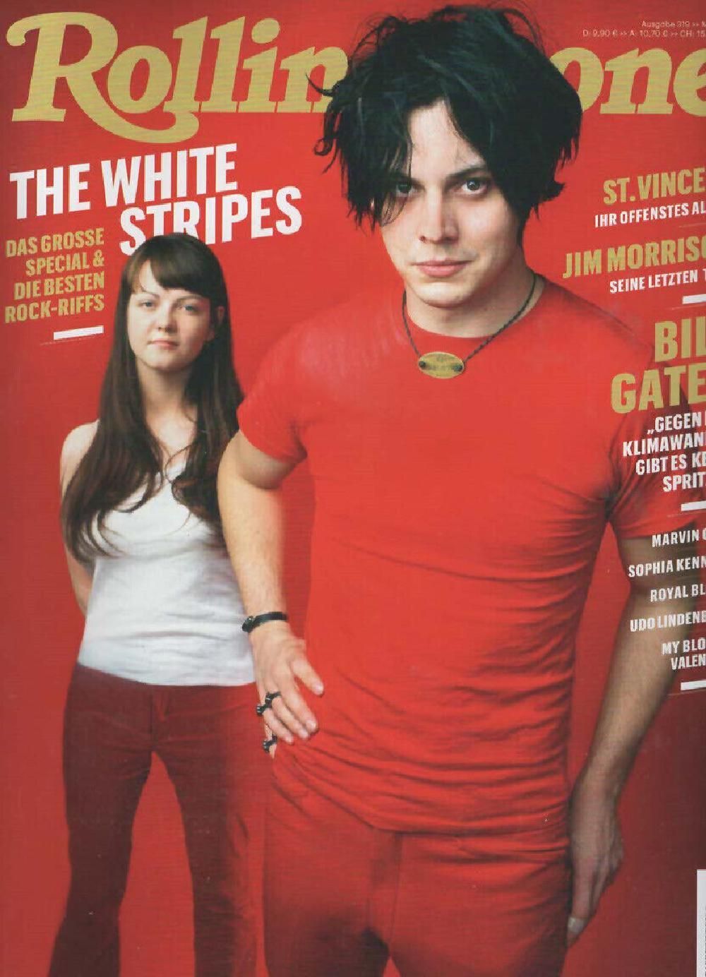Rolling Stone Magazin Deutschland 2021-05 The White Stripes St. Vincent #319
