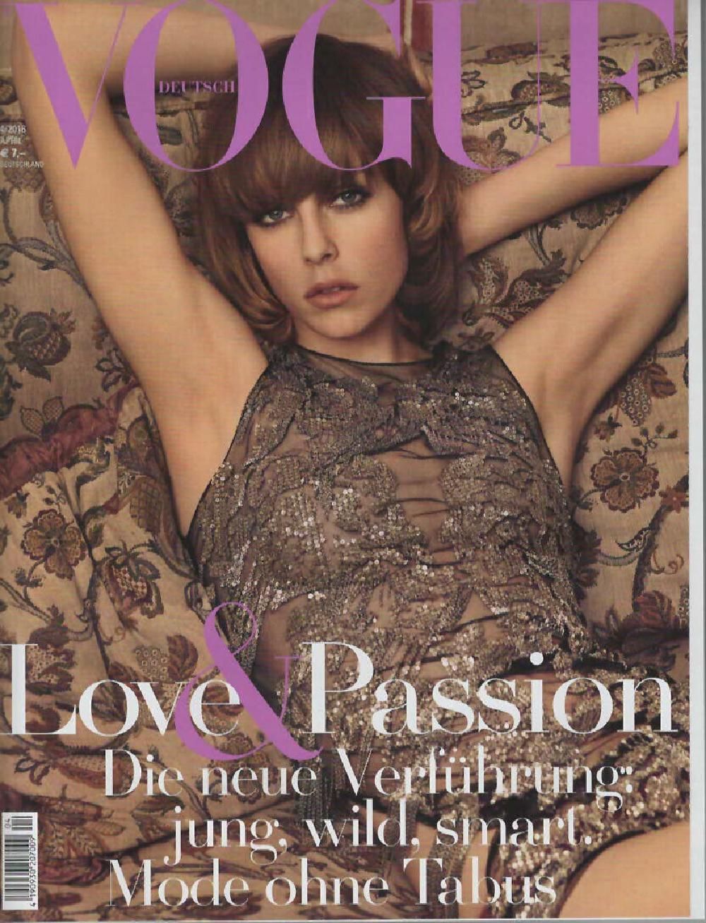 Vogue Magazin Deutschland 2016-04 Edie Campbell