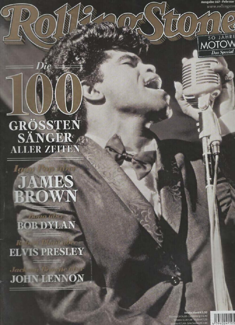 Rolling Stone Magazin Deutschland 2009 #167 James Brown