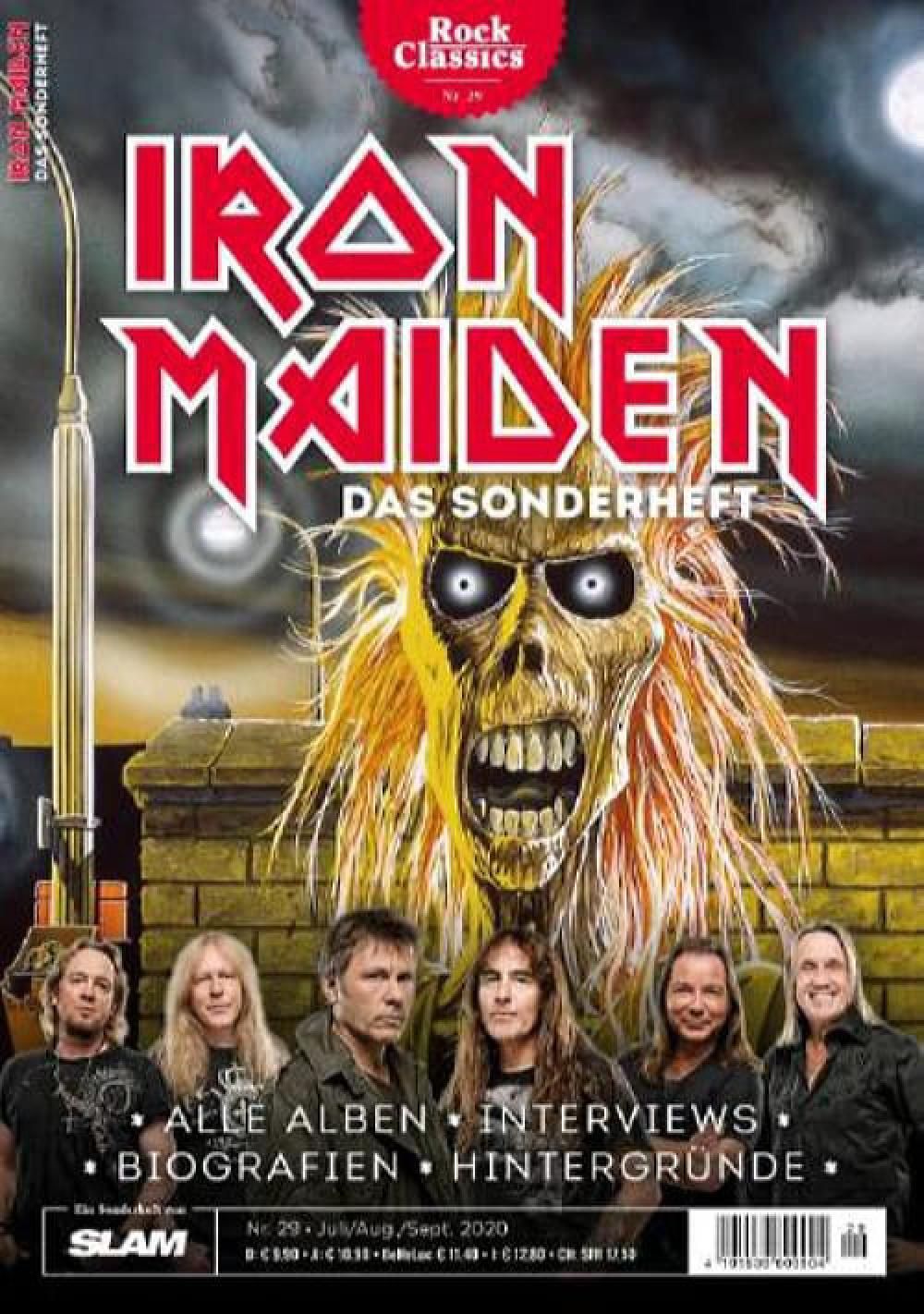 Rock Classics Revista Alemania 2020 #29 Iron Maiden Edición original