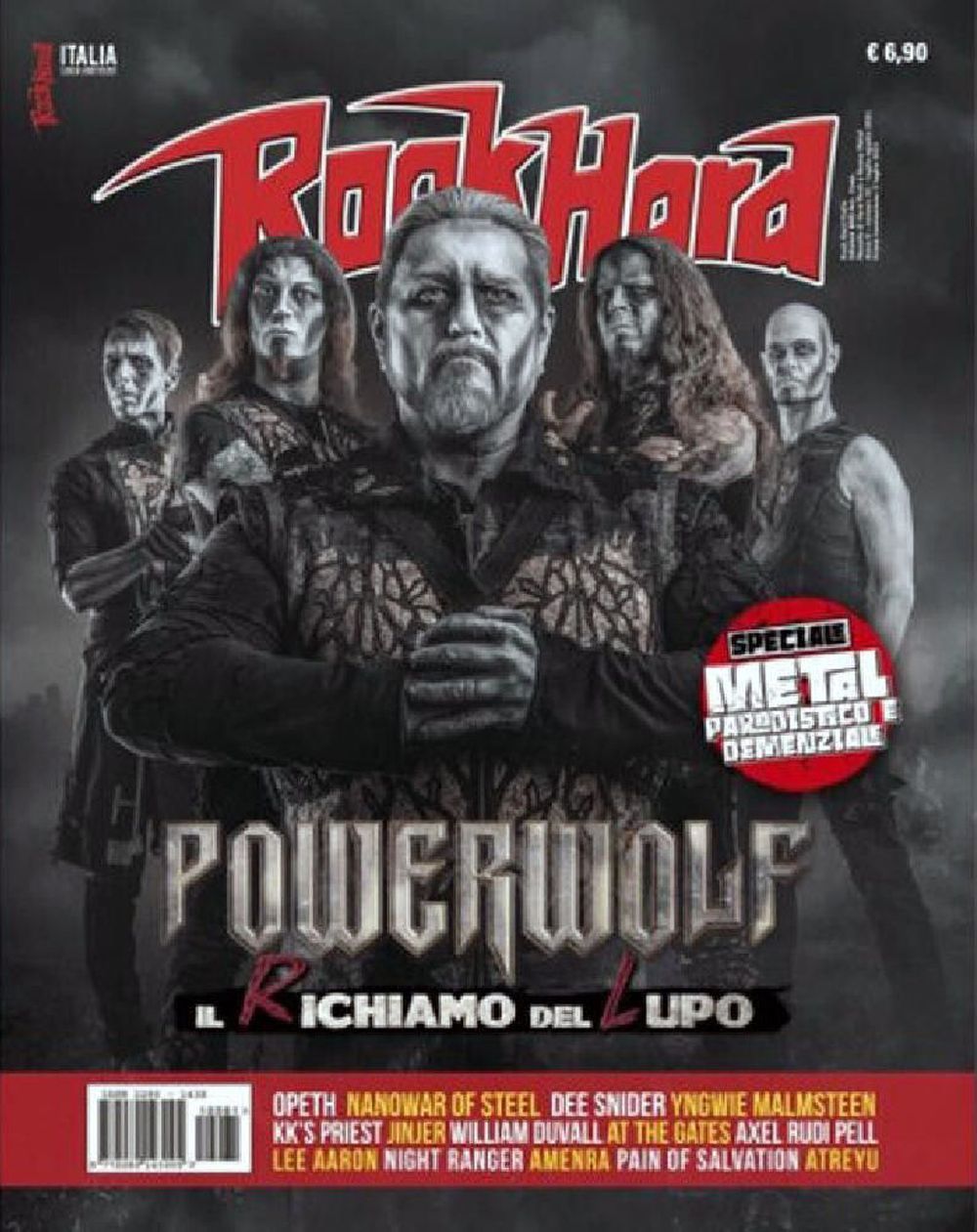 Rock Hard Magazin Italien 2021-07+08 Powerwolf
