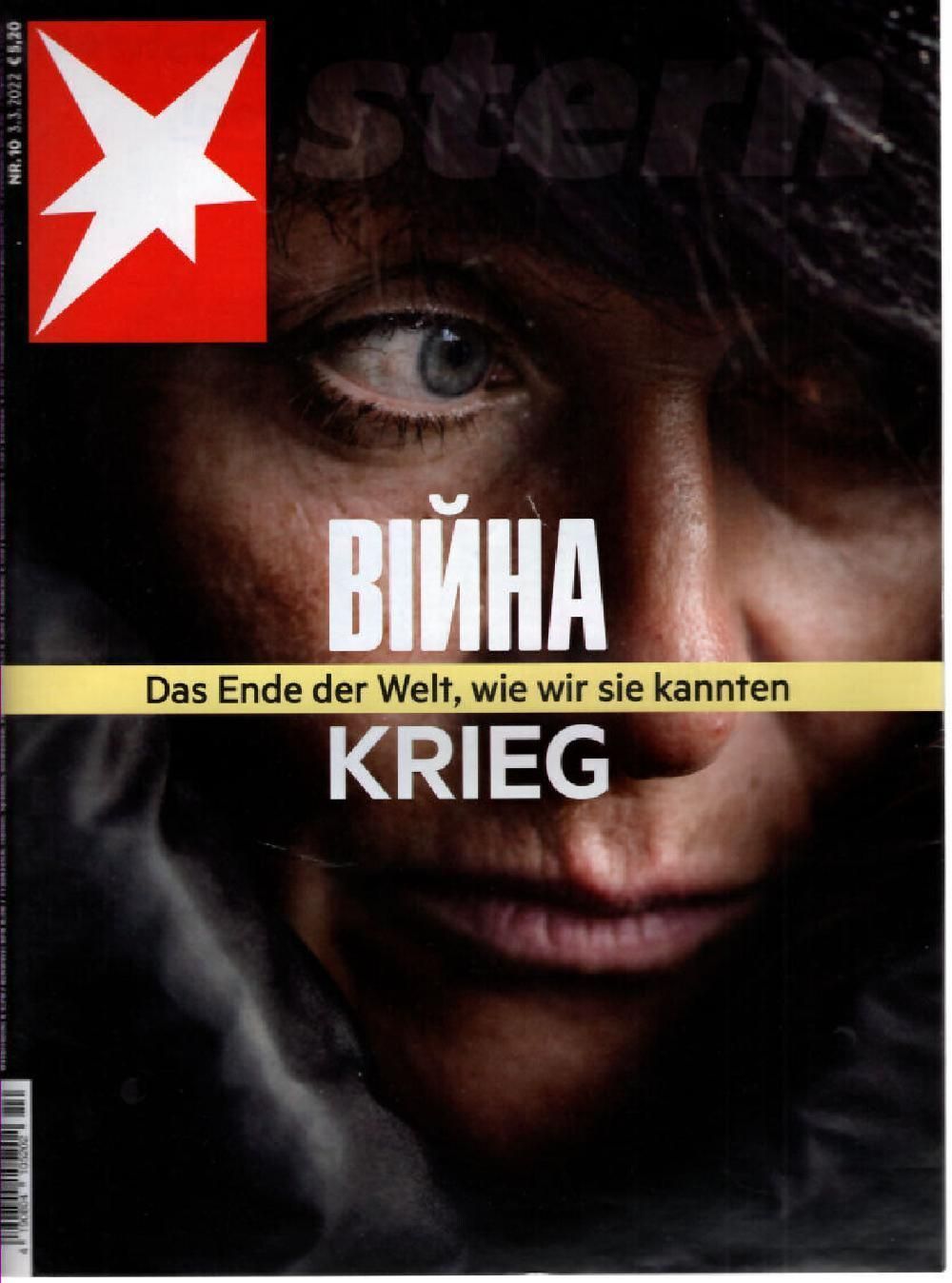 Stern Revista Alemania 2022-10 War війни Ukraine Edición original