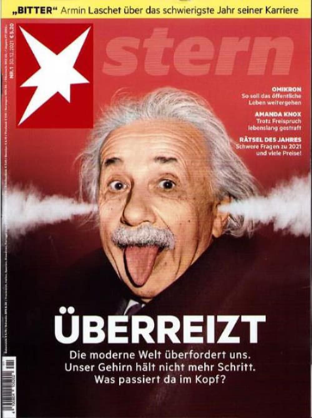 Stern Magazin Deutschland 2022-01 Albert Einstein