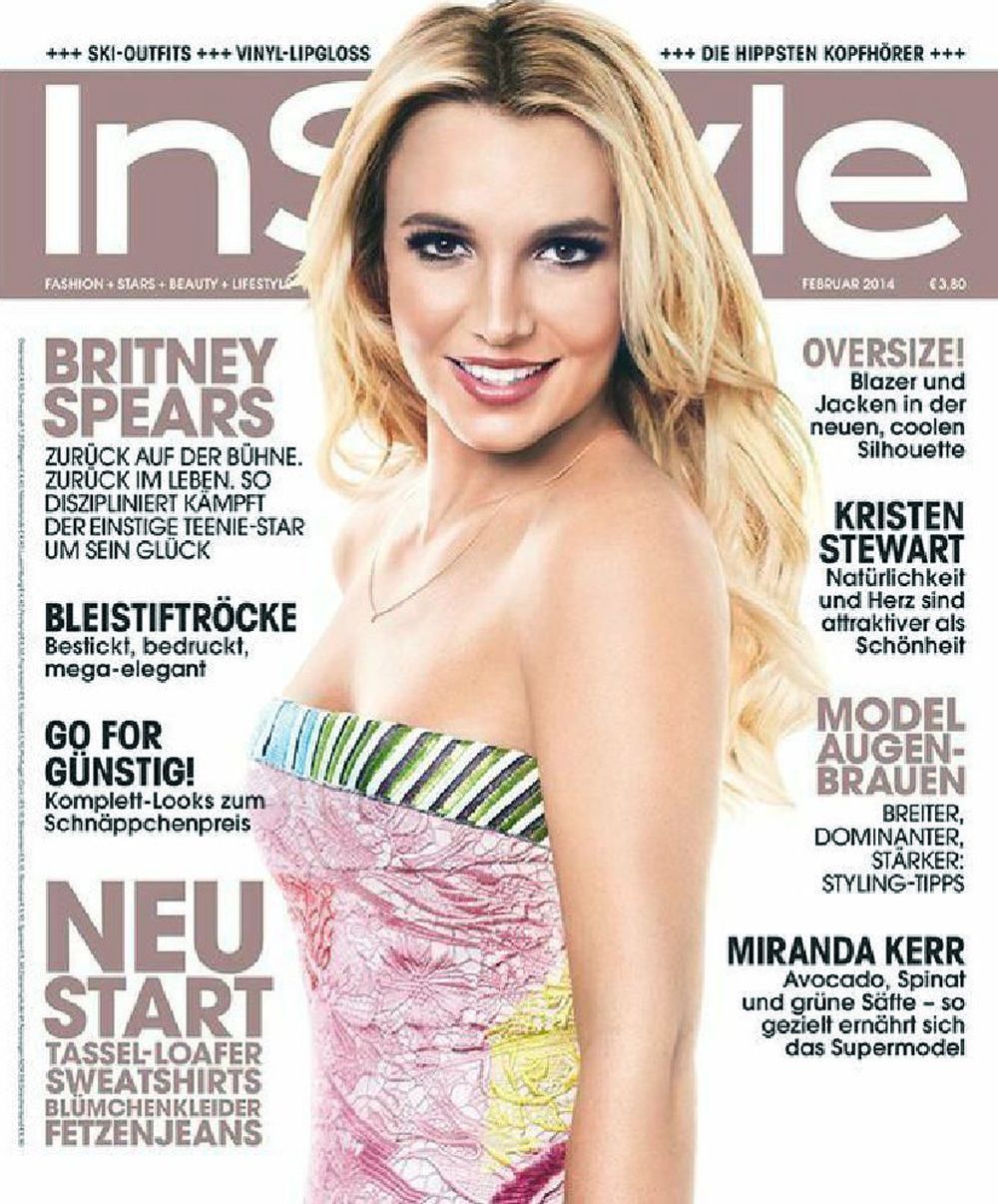 InStyle Magazin Deutschland 2014-02 Britney Spears