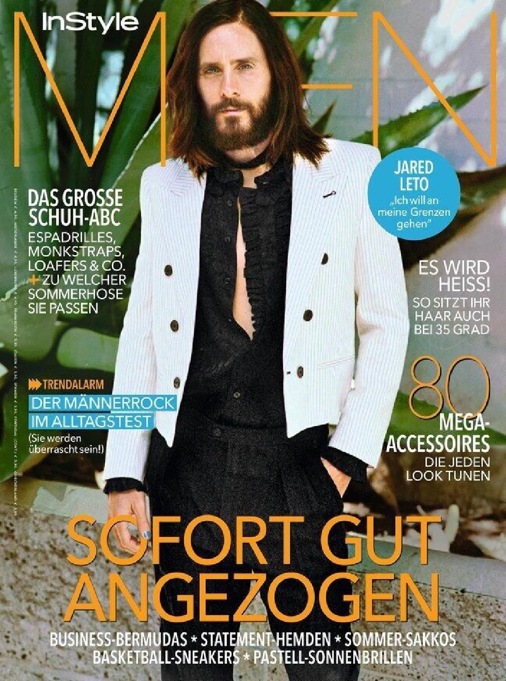 InStyle Men Lehti Saksa 2022-02 Jared Leto Alkuperäinen painos