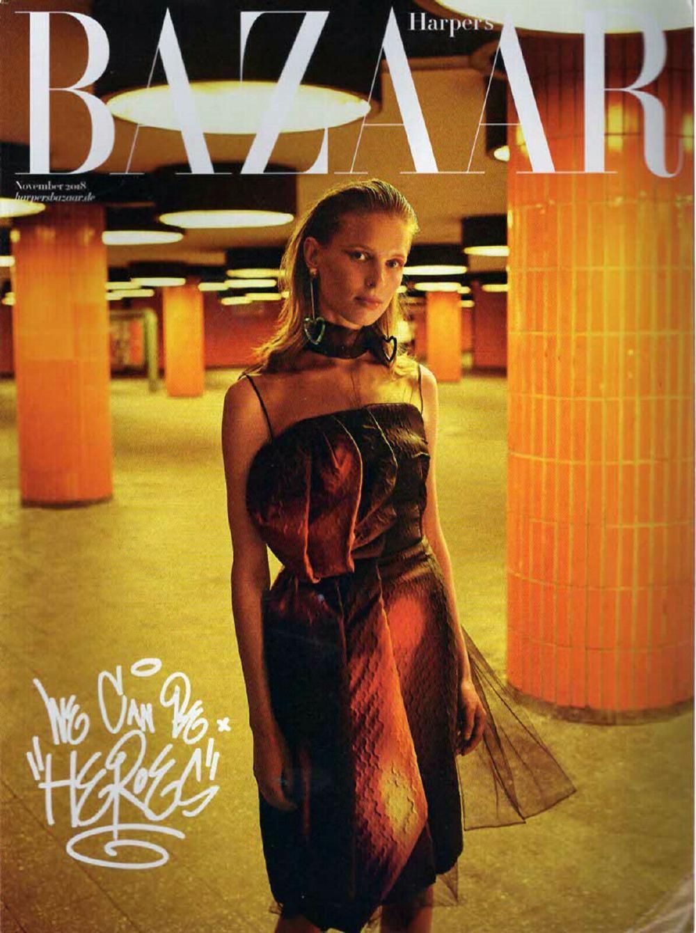 Harpers Bazaar Magazine Germany 2018-11 Lina Berg Edition Original Print Issue