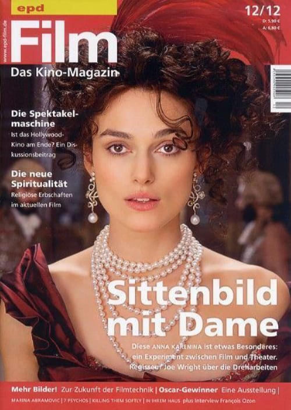 EPD Film Magazin Deutschland 2012-12 Keira Knightley