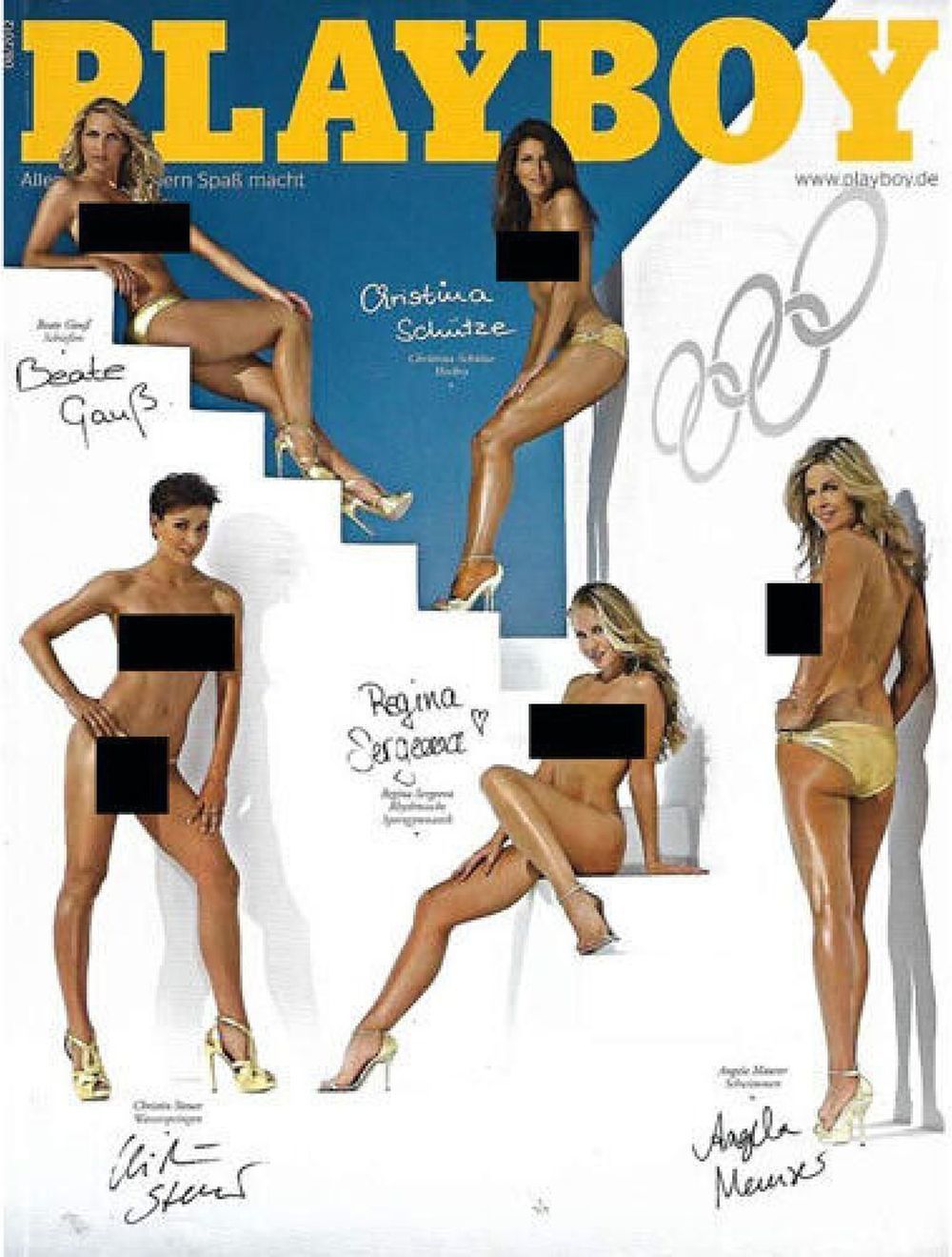 Playboy Magazin Deutschland 2012-08 Olympic Games Edition