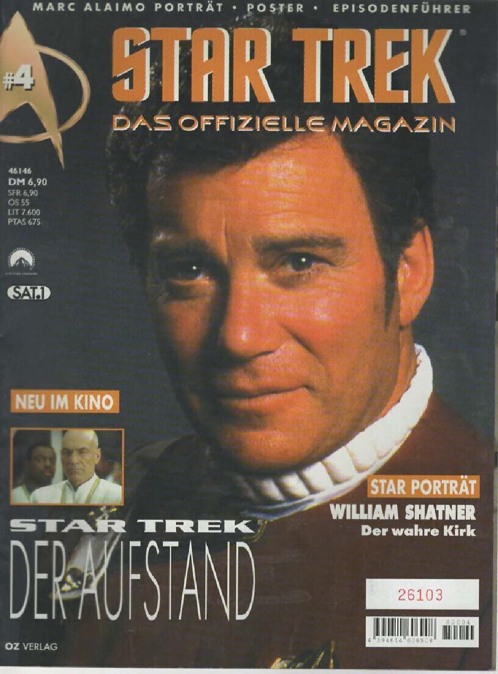 Star Trek Magazin Deutschland 1998 #4 William Shatner