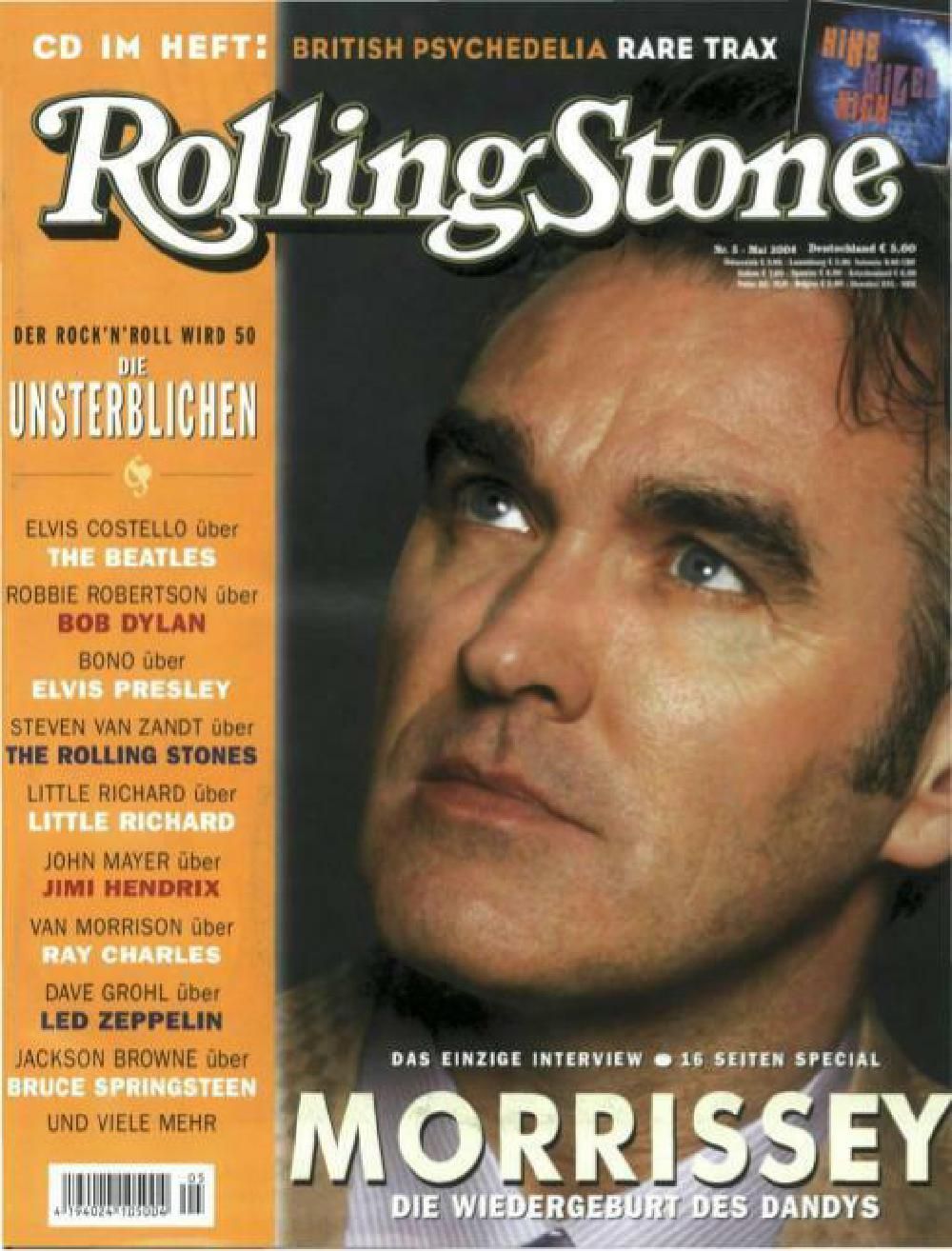Rolling Stone Magazin Deutschland 2004-05 Morrissey Led Zeppelin